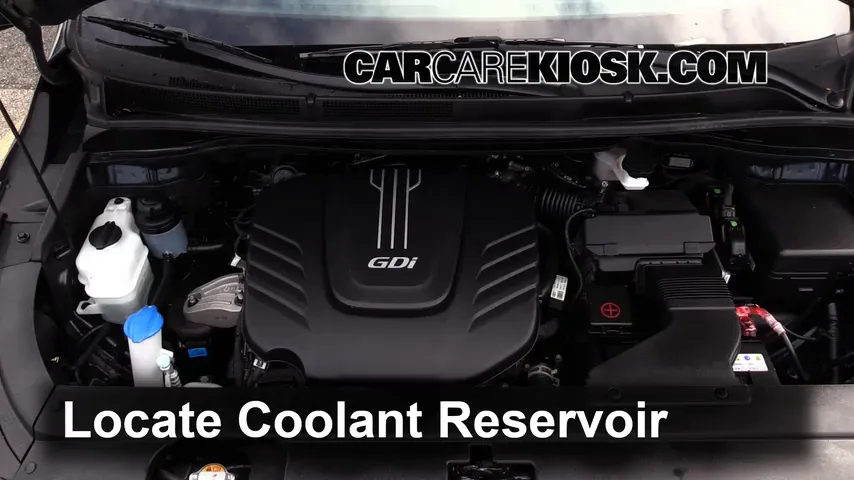 2015 Kia Sedona LX 3.3L V6 Coolant (Antifreeze)